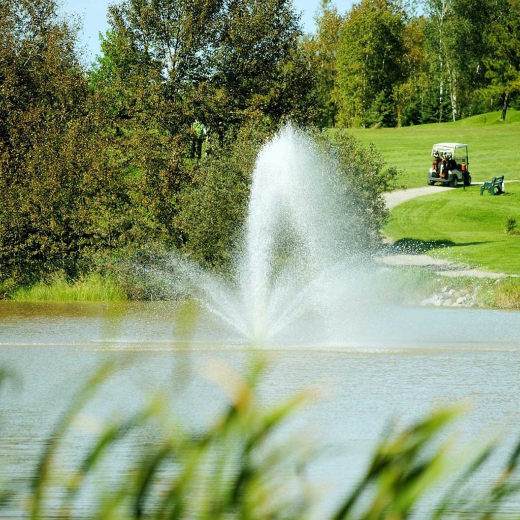 Fontän i Spanien, golfbana, golfbil, Boutomlands.se